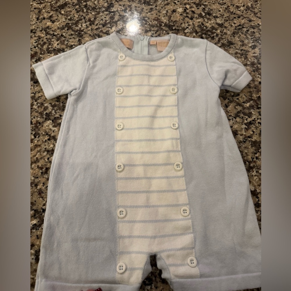 Baby boy cotton onesie